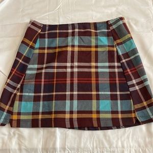 Urban Outfitters: plaid mini skirt- size XS